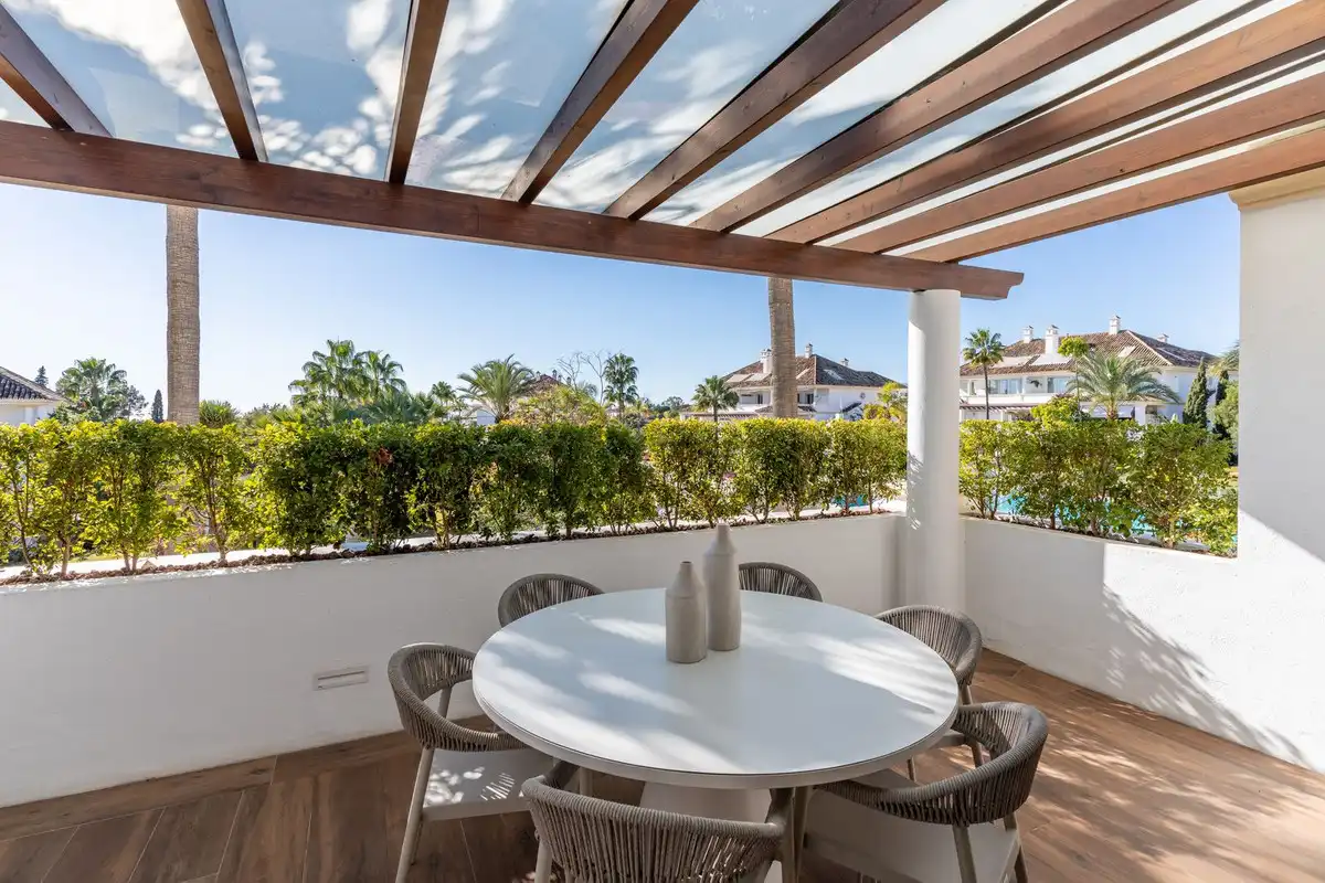 Terraza de Apartamento en venta en Milla de Oro