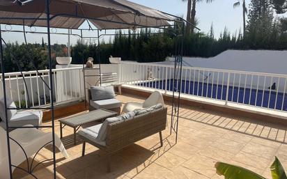 Terrace of House or chalet for sale in Manises  with Air Conditioner, Terrace and Swimming Pool