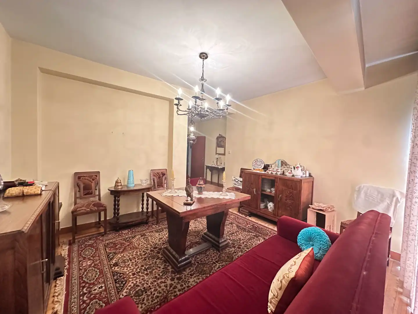 Sala de estar de Piso en venta en Santiago de Compostela  con Calefacción y Trastero