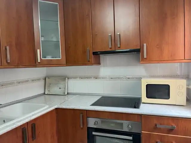 Cuina de Àtic de lloguer en Puertollano amb Aire condicionat, Calefacció i Terrassa