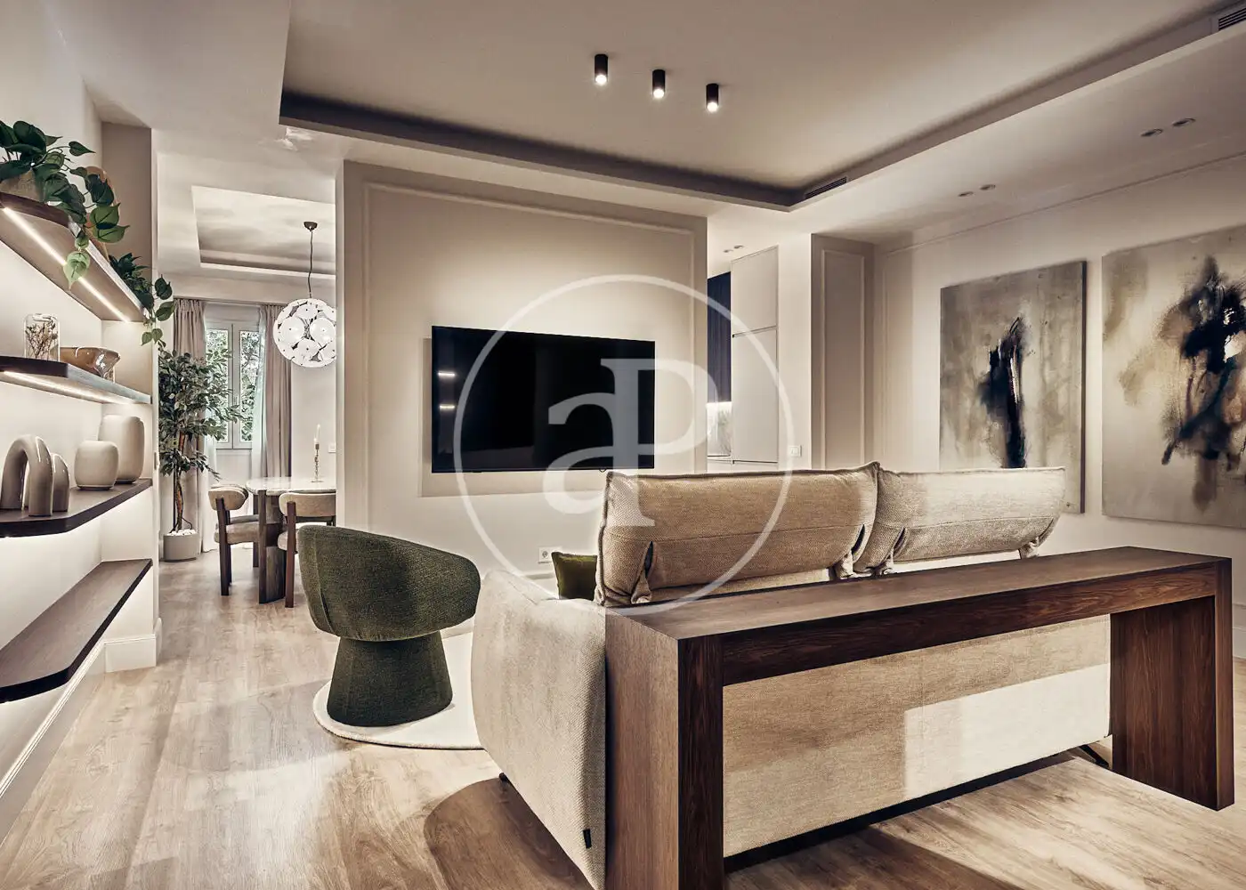 Sala de estar de Piso en venta en Madrid con Aire acondicionado, Calefacción y Amueblado