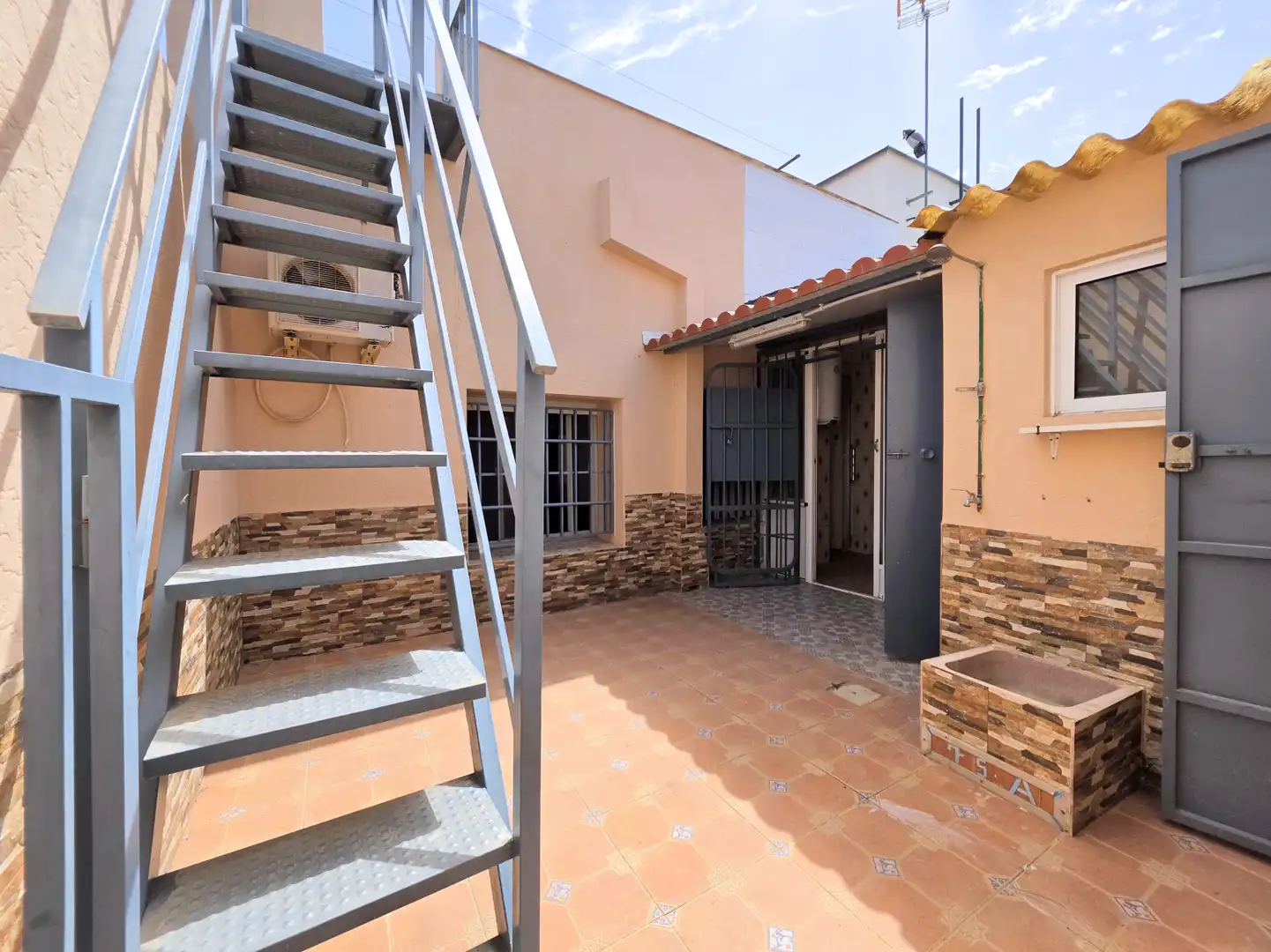 Terrassa de Casa o xalet en venda en Cartagena