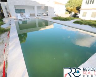 Piscina de Casa o xalet en venda en Aljaraque amb Jardí privat, Piscina i Balcó