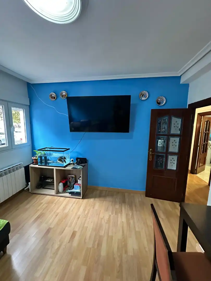 Sala d'estar de Pis en venda en Valladolid amb Calefacció, Parquet i Internet