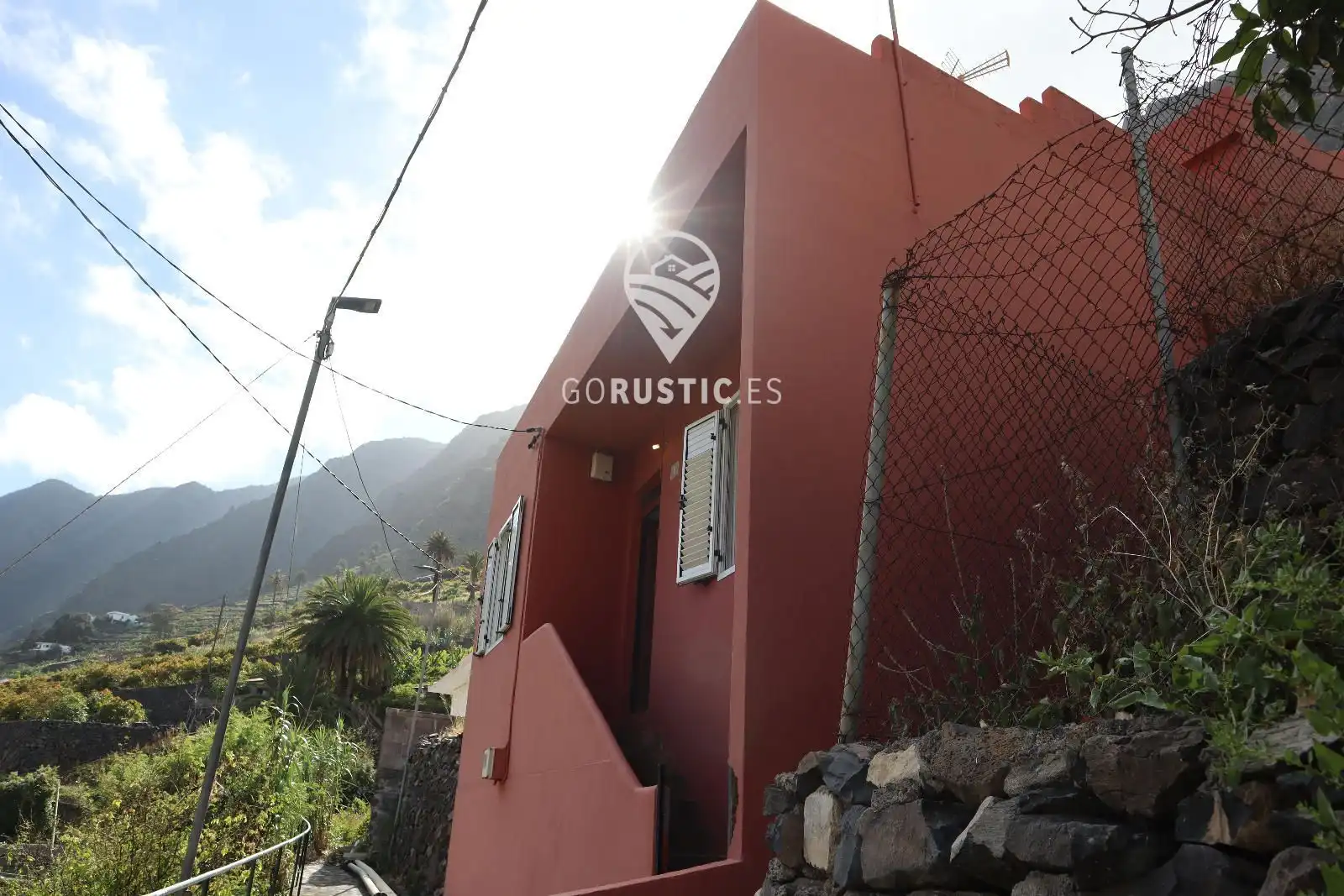 Vista exterior de Casa o chalet en venta en Hermigua con Amueblado