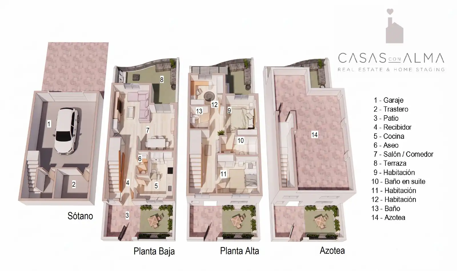 Casa adosada en venda en Tamaraceite - San Lorenzo - Tenoya