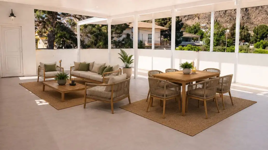 Terrassa de Finca rústica en venda en Orihuela amb Aire condicionat, Jardí privat i Terrassa