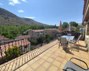 Terrasse von Haus oder Chalet zum verkauf in Yanguas mit Balkon