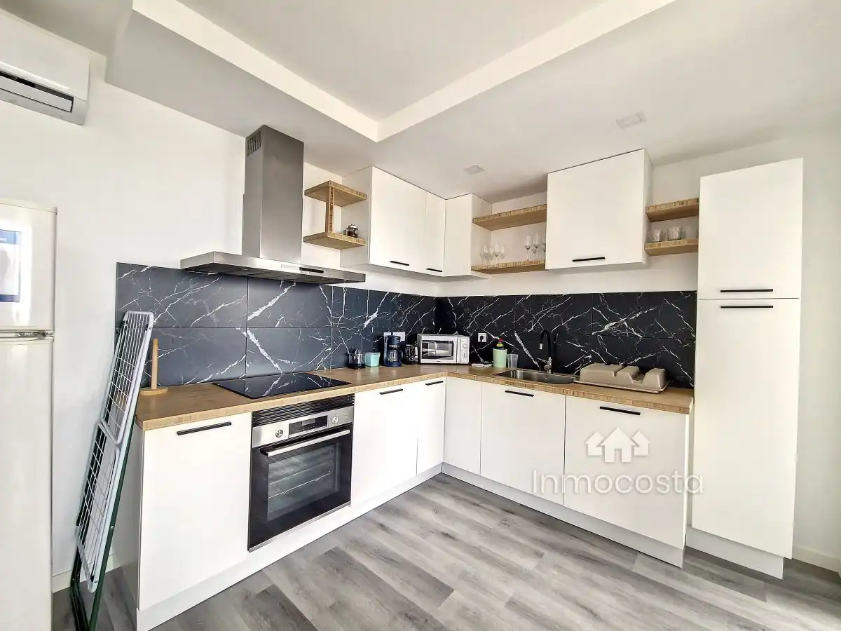 Kitchen of Flat for sale in Alicante / Alacant  with Air Conditioner and Community pool