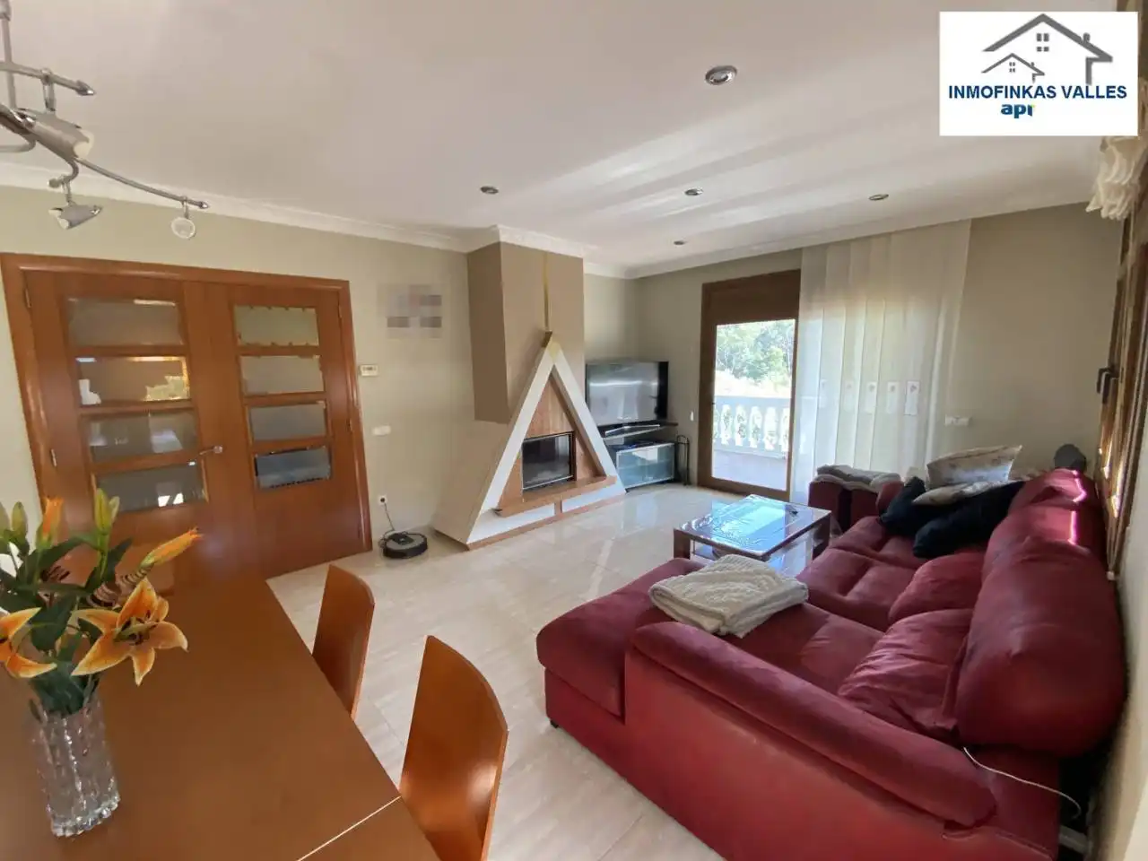 Sala de estar de Casa o chalet en venta en Lliçà de Vall con Aire acondicionado, Calefacción y Jardín privado