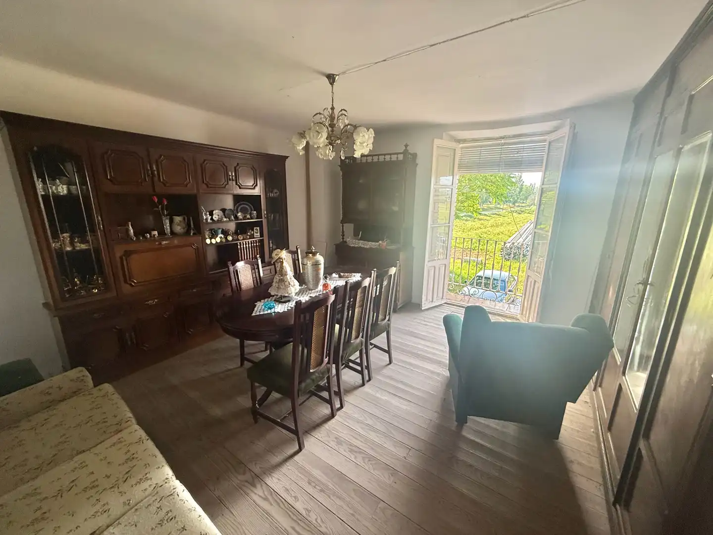 Comedor de Finca rústica en venta en Palencia con Calefacción, Trastero y Amueblado