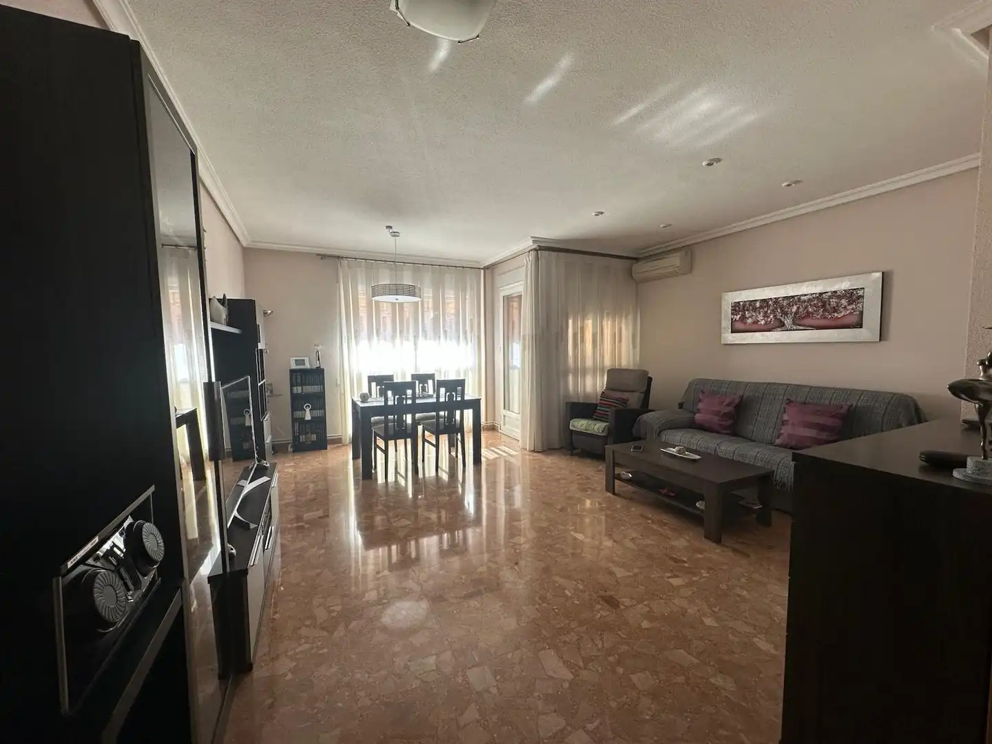 Sala d'estar de Pis en venda en Alcantarilla amb Aire condicionat, Terrassa i Traster