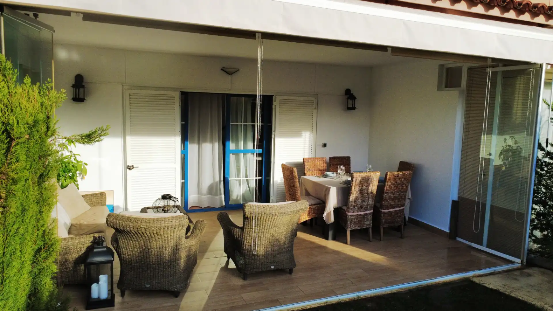 Terrace of Houses for rent in Islantilla  with Private garden, Furnished and Oven