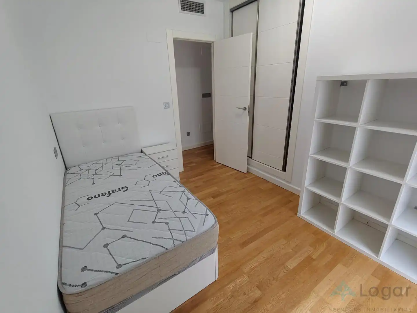 Bedroom of Flat for rent in Murcia  with Air Conditioner, Heating and Terrace