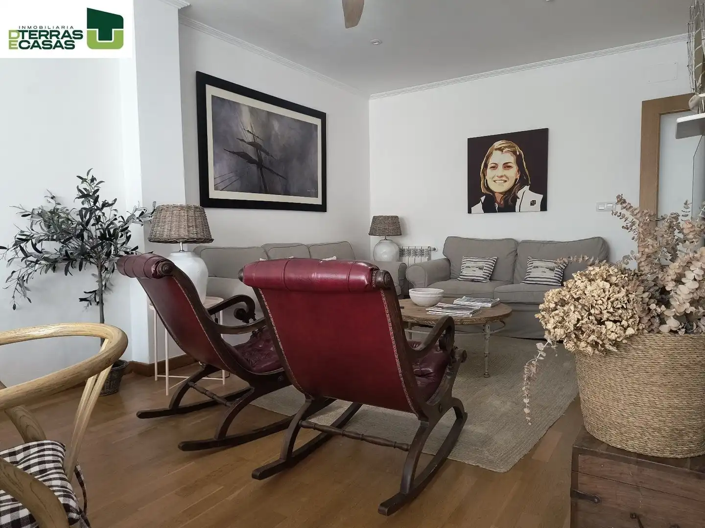 Living room of Flat for rent in Bueu  with Air Conditioner, Heating and Furnished