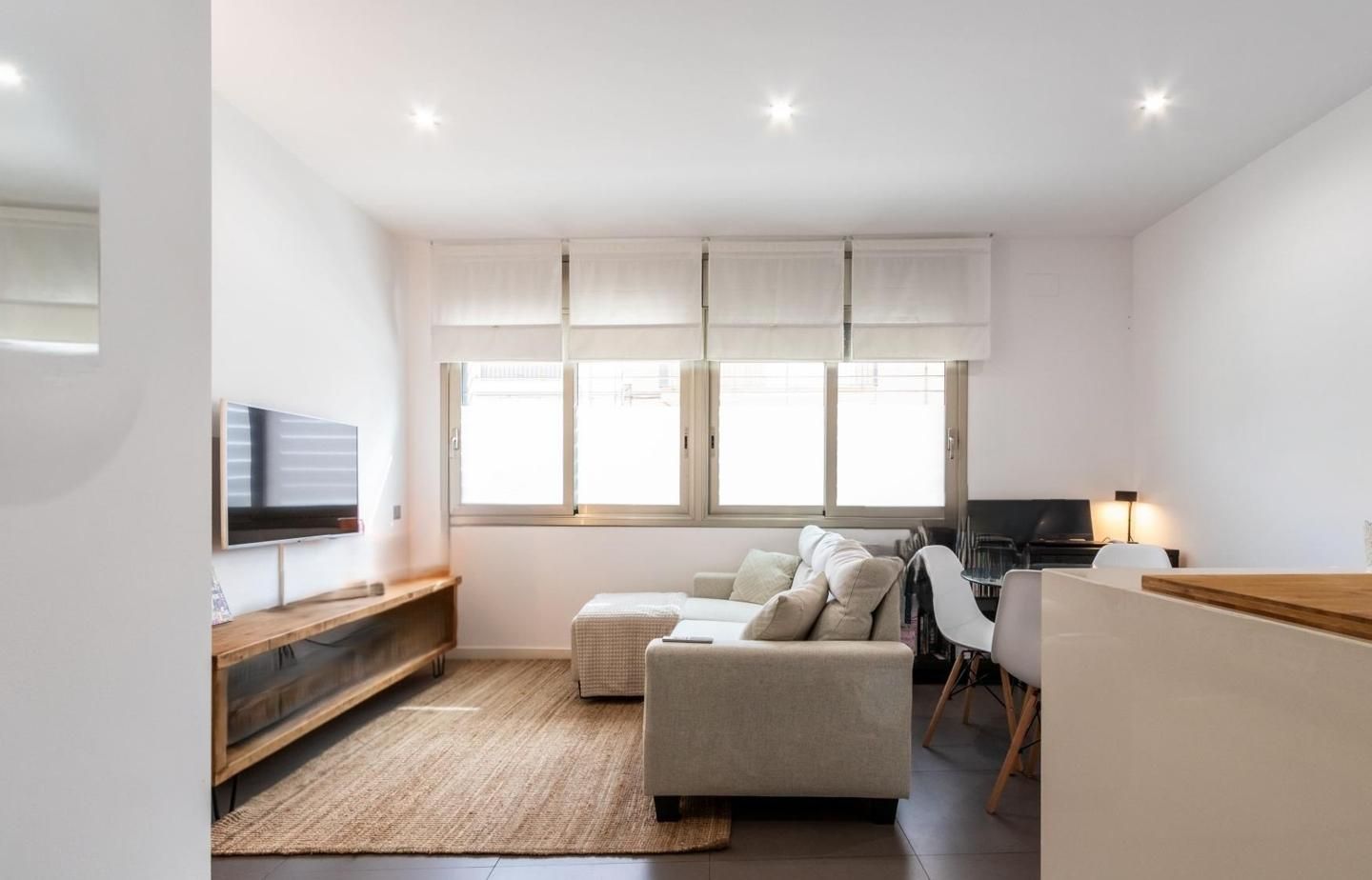 Sala d'estar de Pis en venda en Terrassa amb Terrassa