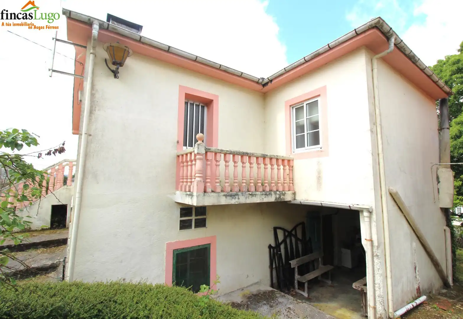 Vista exterior de Casa o chalet en venta en Begonte con Calefacción, Jardín privado y Terraza