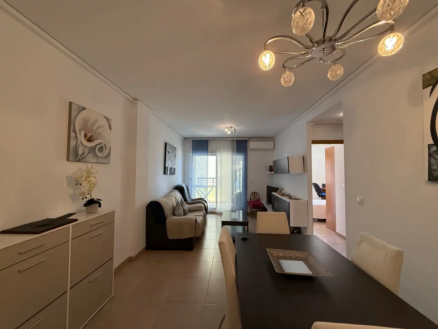 Living room of Flat for sale in Dénia  with Air Conditioner, Heating and Terrace