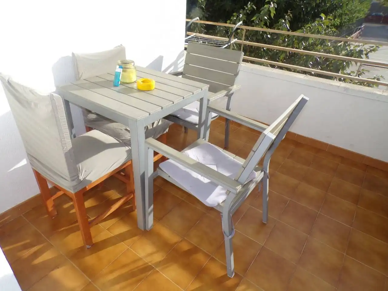 Terrace of Flat for sale in Figueres  with Terrace and Furnished