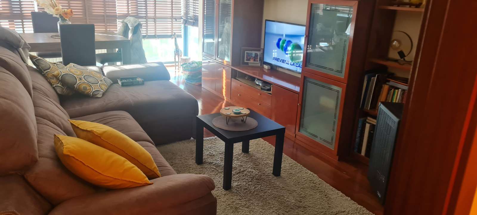 Sala de estar de Piso para compartir en Vigo  con Aire acondicionado, Terraza y Amueblado