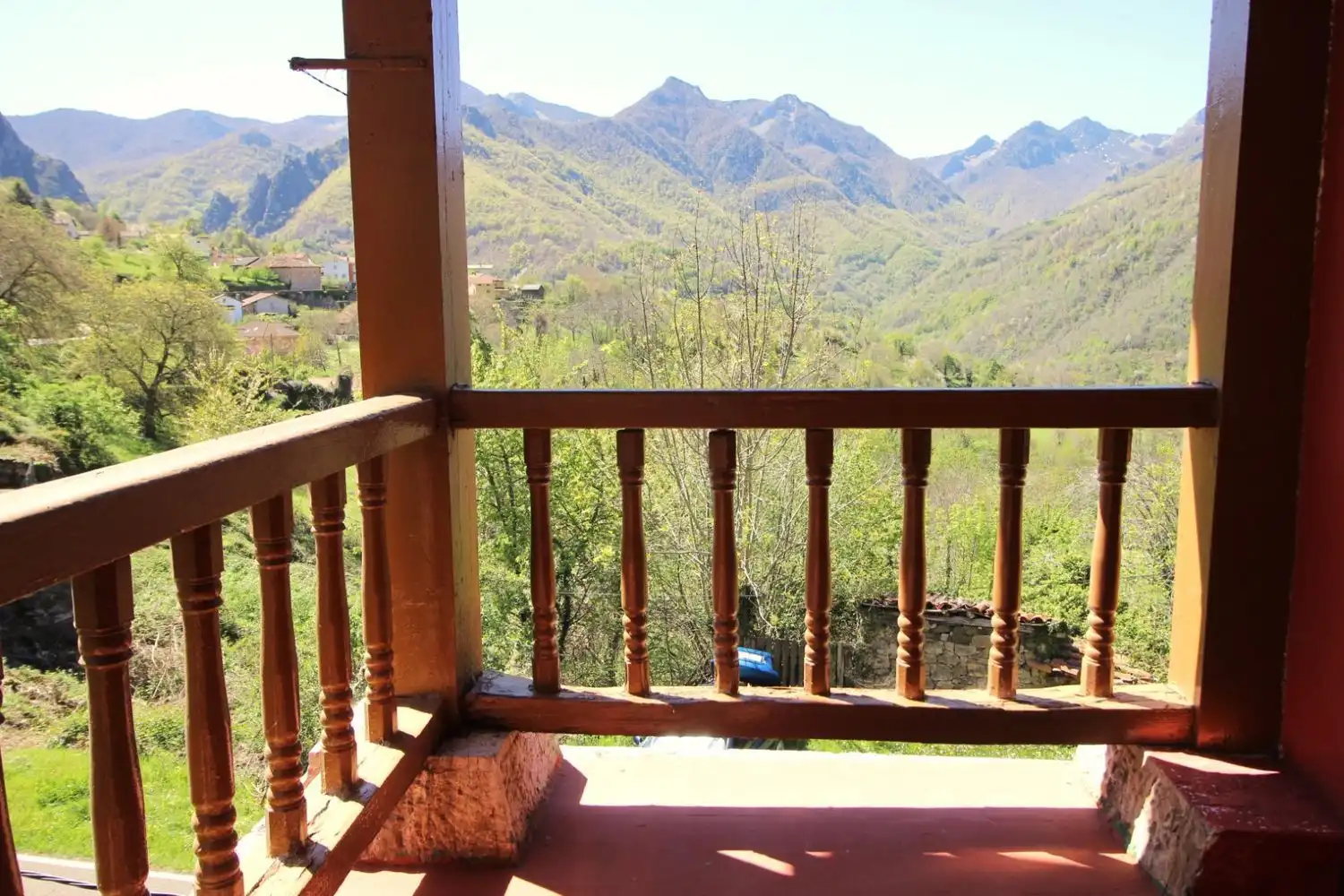Terraza de Dúplex en venta en Oseja de Sajambre con Jardín privado, Parquet y Terraza