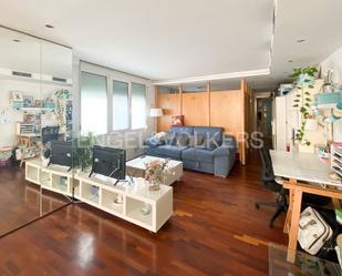 Living room of Attic for sale in  Valencia Capital  with Air Conditioner and Terrace