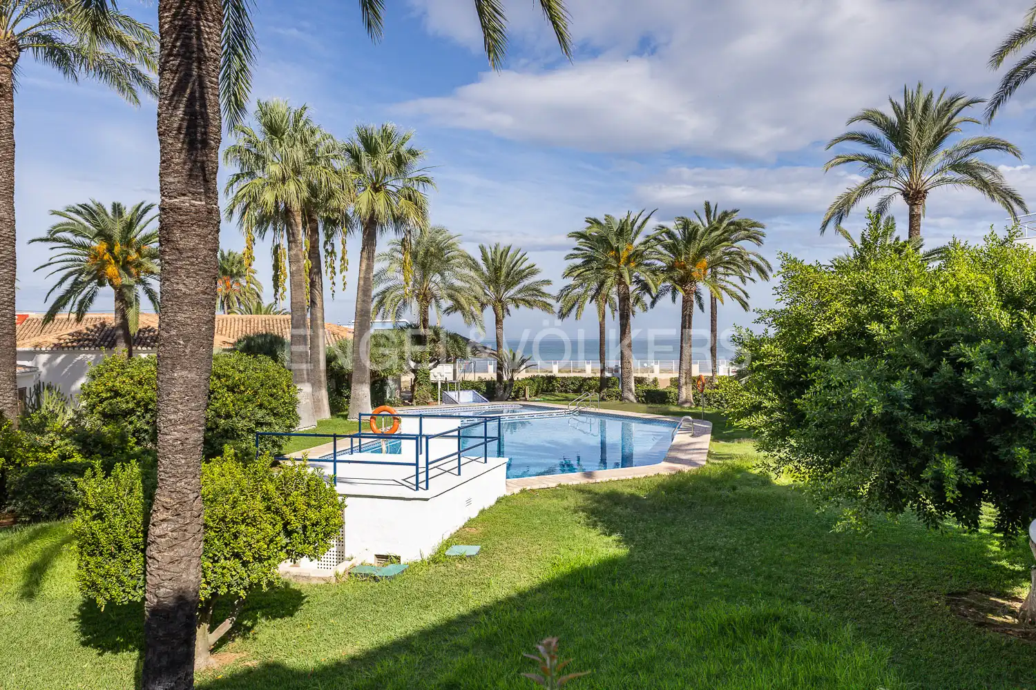 Garden of Flat for rent in Dénia  with Air Conditioner, Heating and Terrace