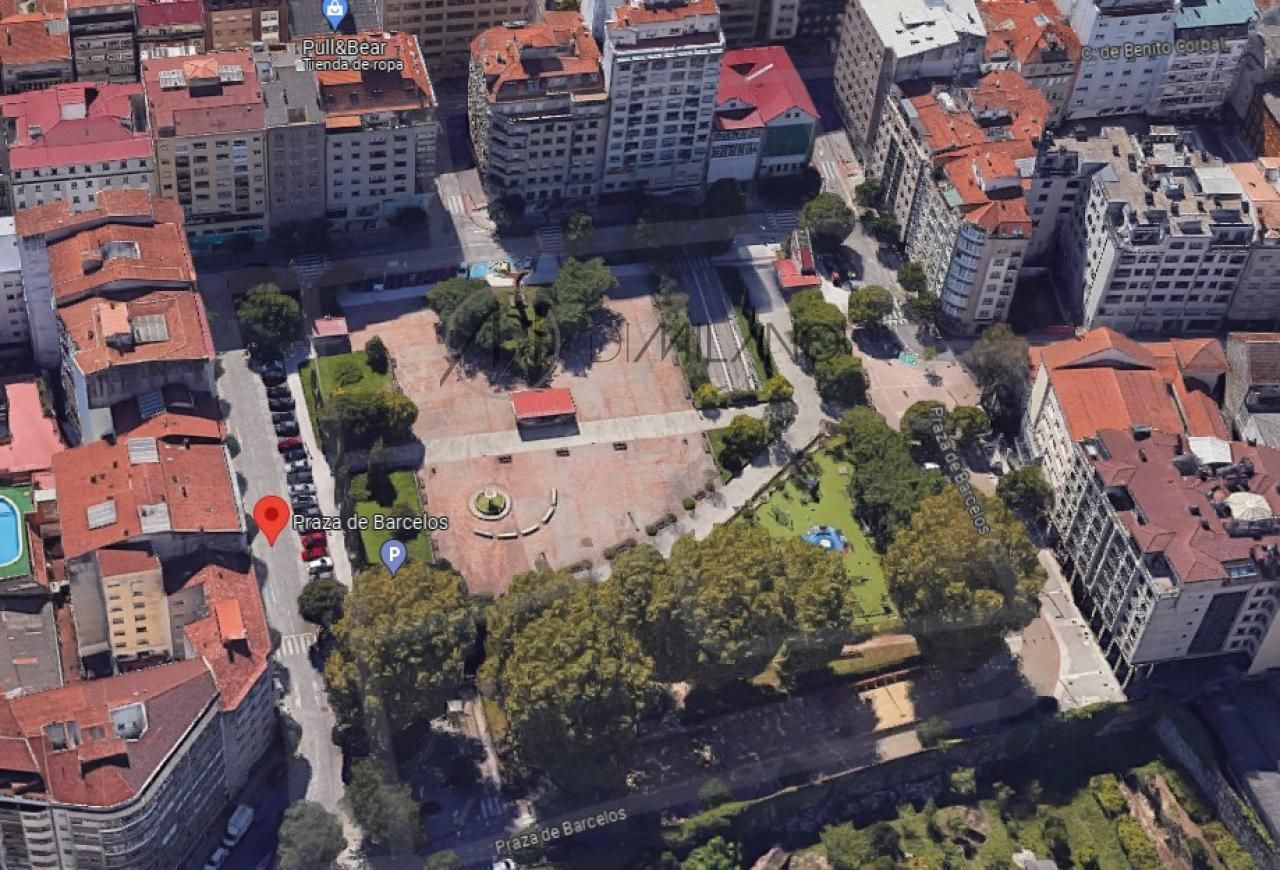 Exterior view of Flat to rent in Pontevedra Capital   with Heating, Storage room and Furnished