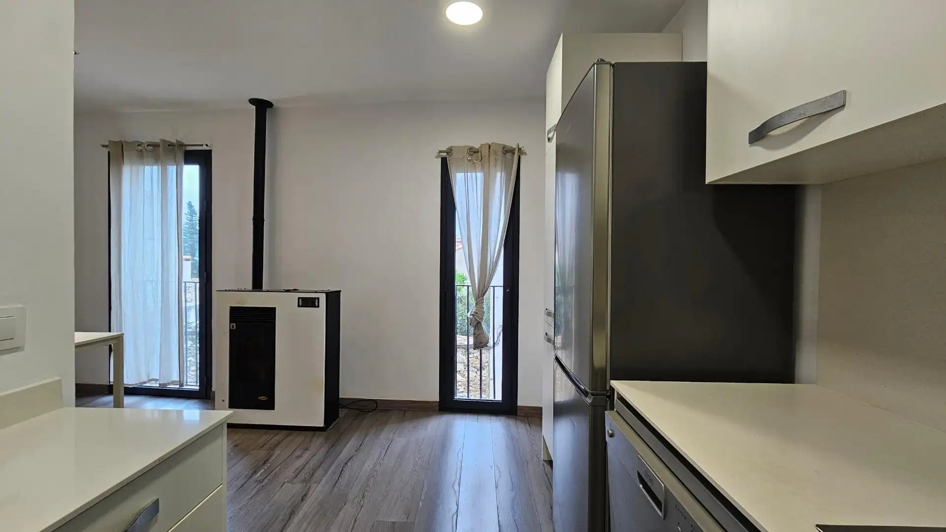 Cuina de Casa o xalet en venda en Agullana amb Parquet i Terrassa