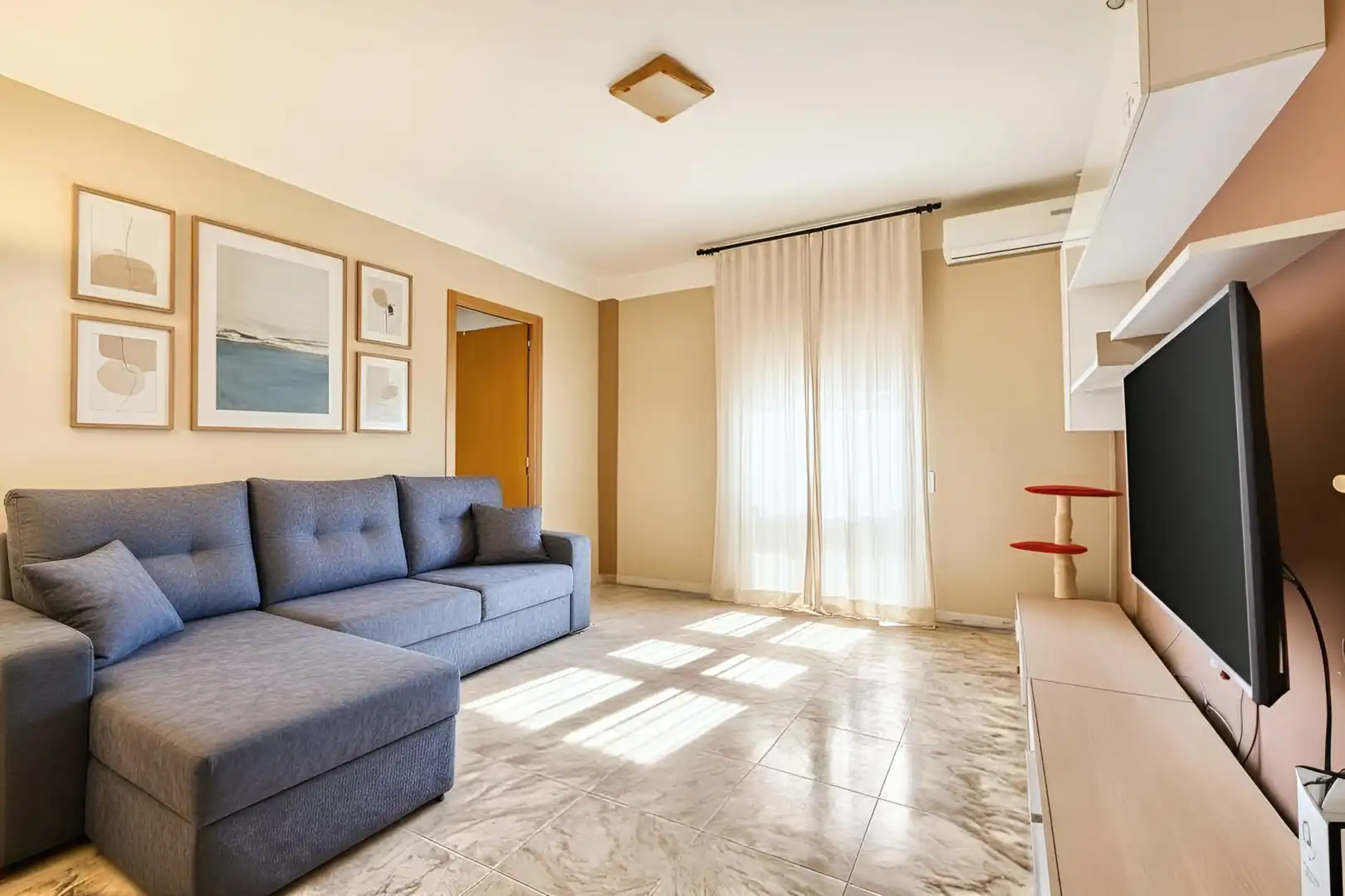 Sala de estar de Piso en venta en Jijona / Xixona con Aire acondicionado, Calefacción y Terraza