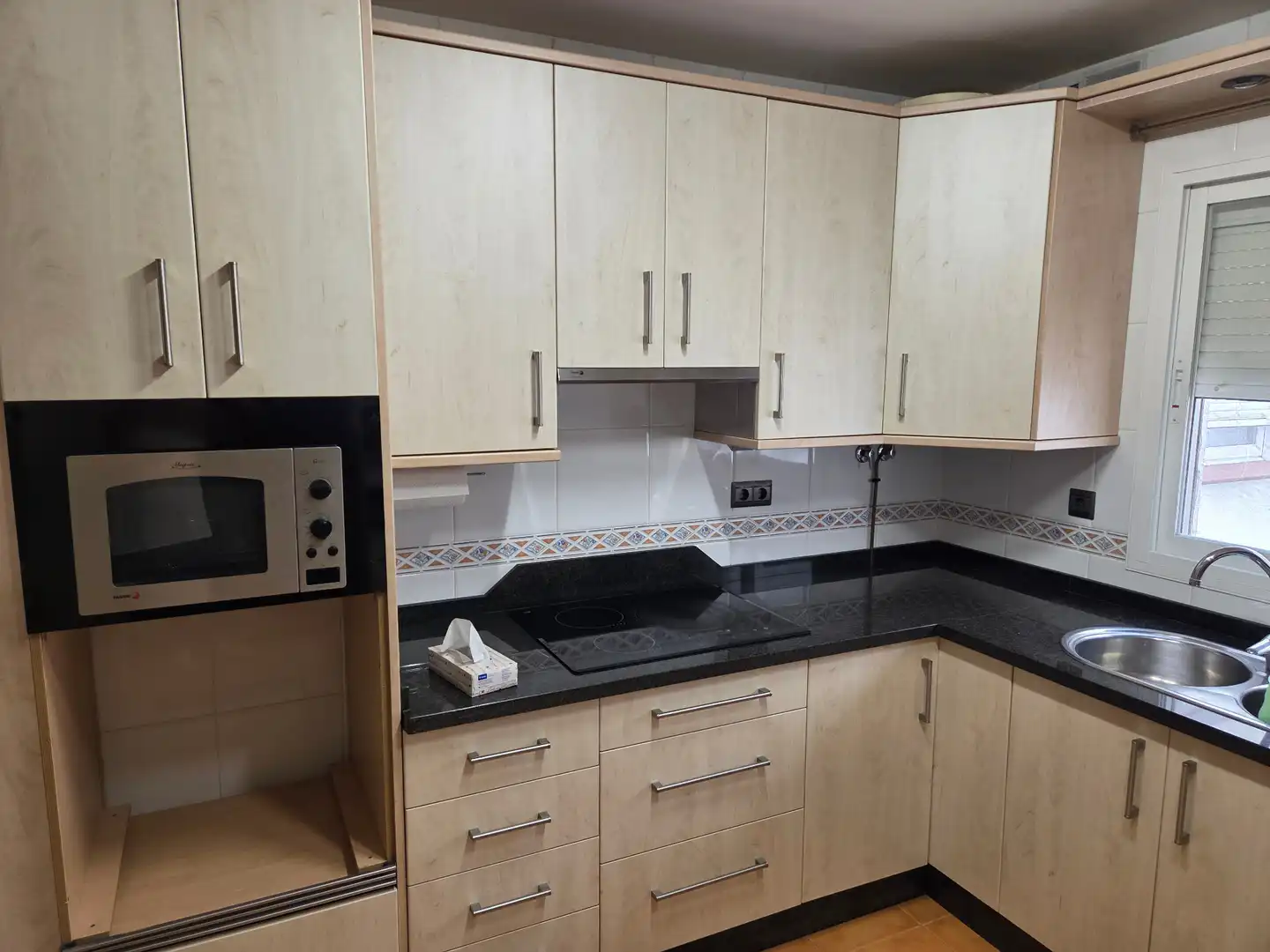 Cocina de Piso de alquiler en Rincón de la Victoria con Aire acondicionado, Terraza y Trastero