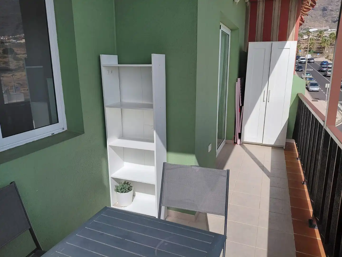 Terraza de Apartamento de alquiler en Candelaria con Amueblado, Horno y Lavadora