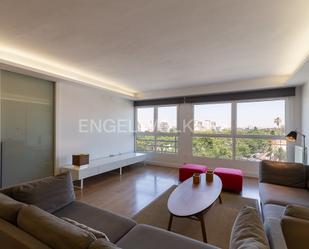 Living room of Apartment to rent in  Valencia Capital  with Air Conditioner and Heating