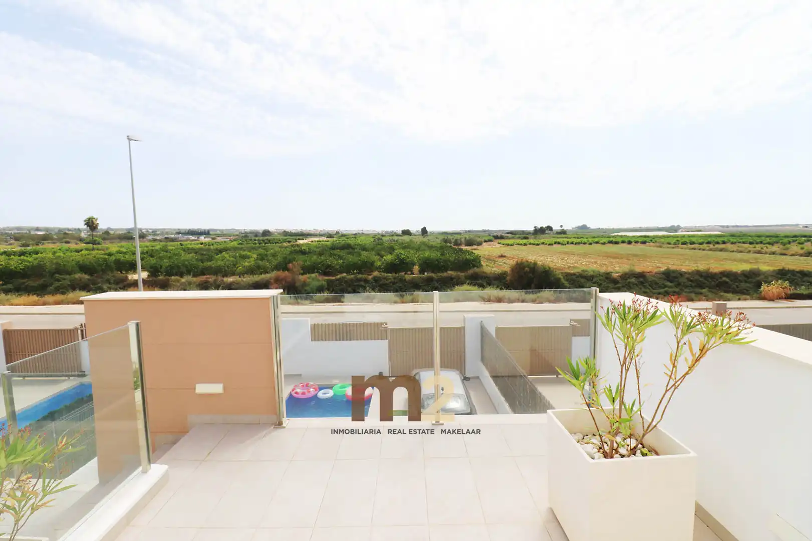 Terraza de Casa o chalet en venta en Guardamar del Segura con Aire acondicionado, Calefacción y Jardín privado