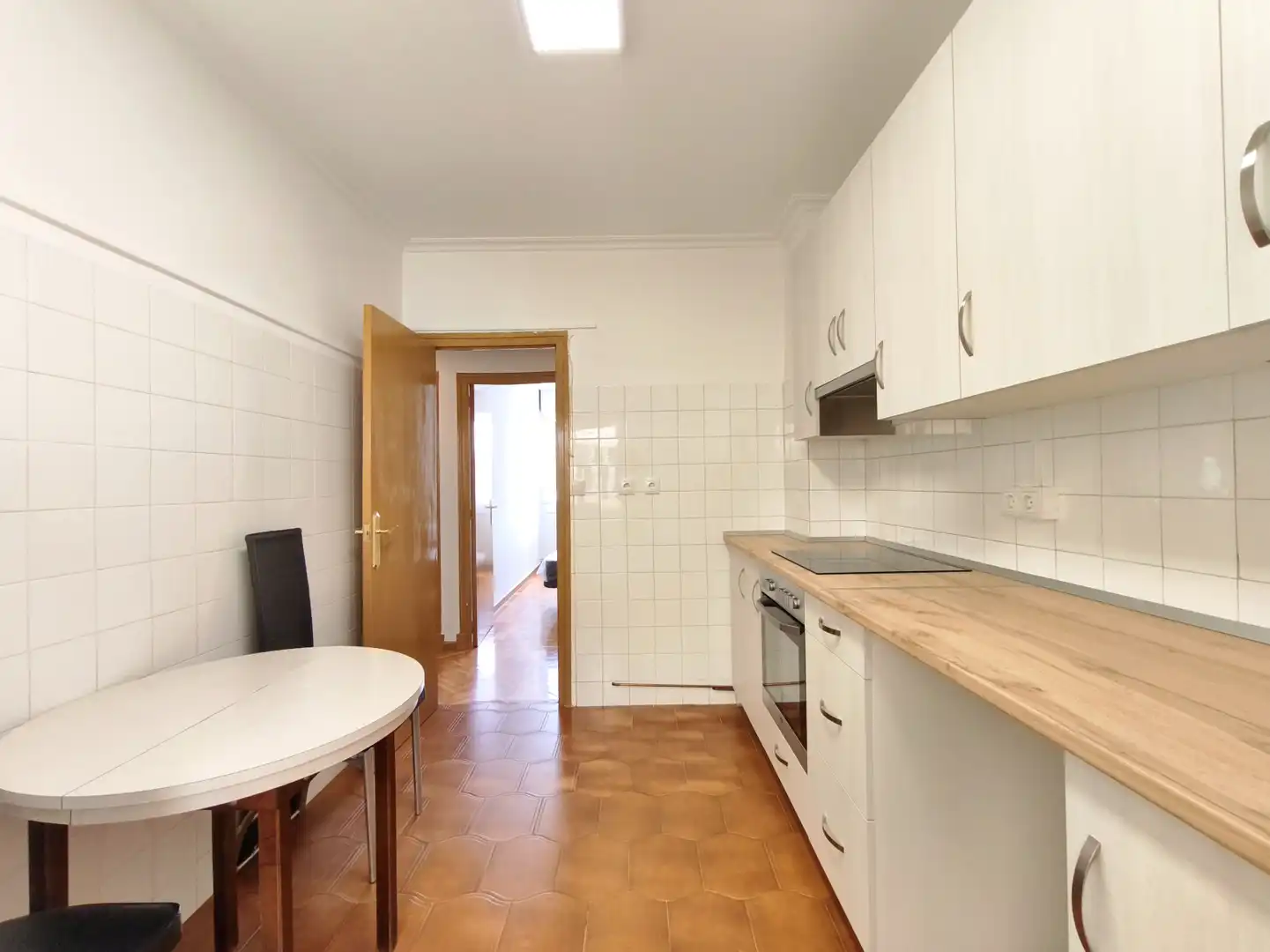 Kitchen of Flat for rent in  Logroño  with Furnished