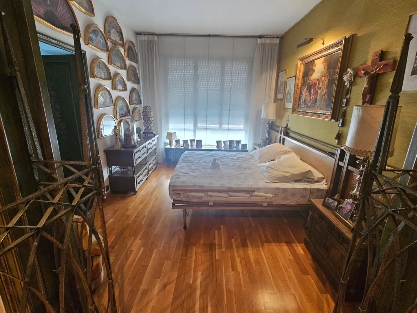 Bedroom of Flat for sale in Sabadell  with Heating, Parquet flooring and Terrace