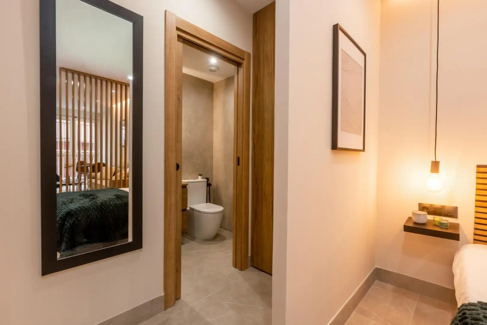 Badezimmer von Loft zum Verkauf in Granada mit Klimaanlage und Möbliert