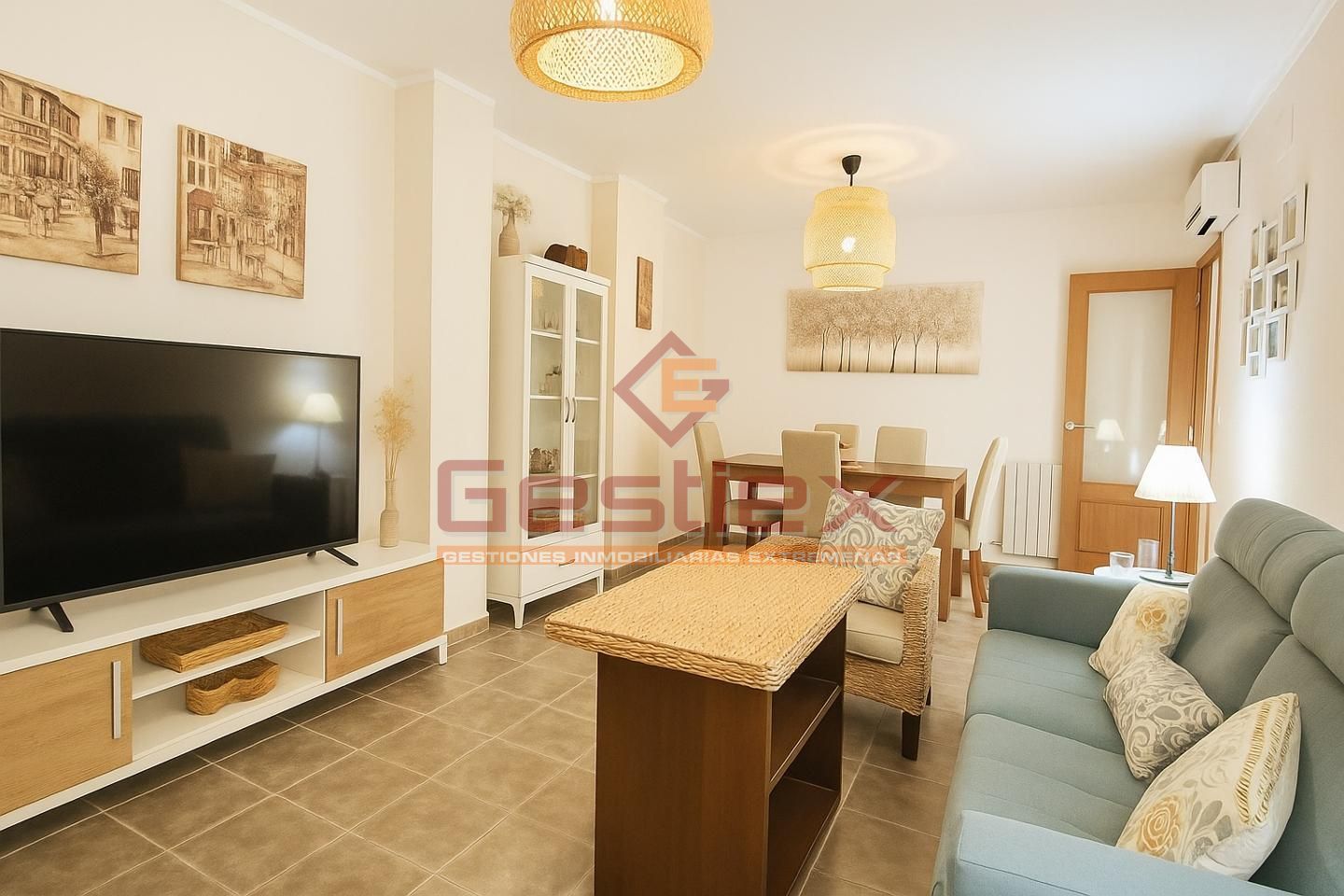 Exterior view of Flat for sale in Almendralejo  with Air Conditioner and Terrace
