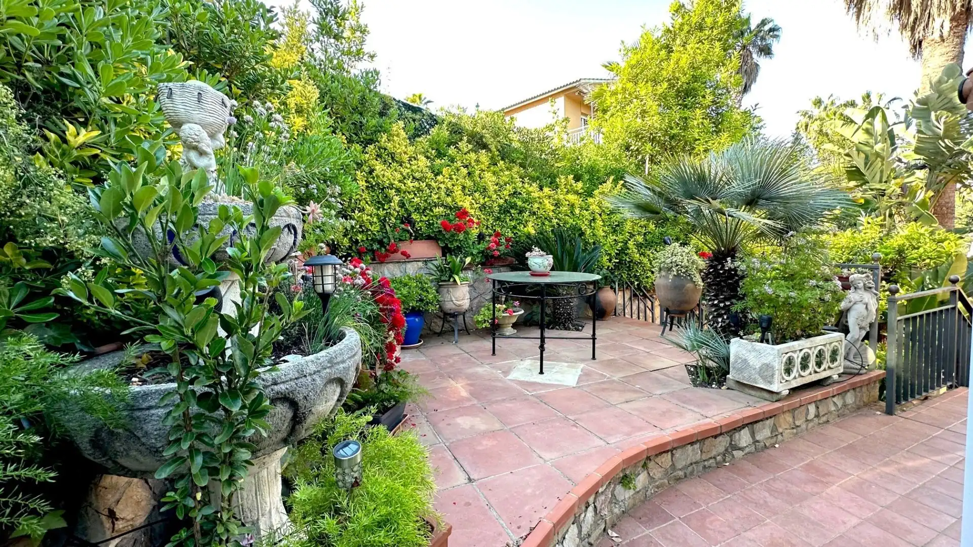Terrassa de Casa o xalet en venda en Lloret de Mar amb Aire condicionat, Jardí privat i Terrassa