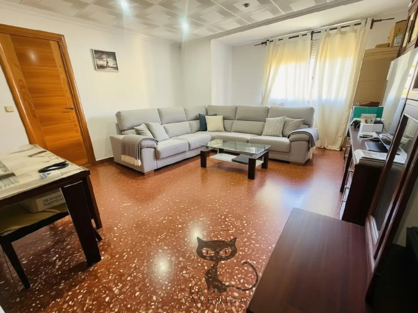 Sala de estar de Apartamento en venta en Massanassa con Aire acondicionado y Amueblado