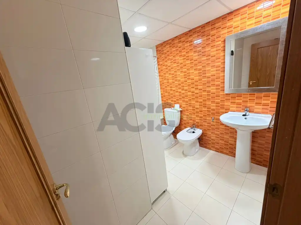 Badezimmer von Wohnung zur Miete in L'Alcúdia mit Klimaanlage und Balkon
