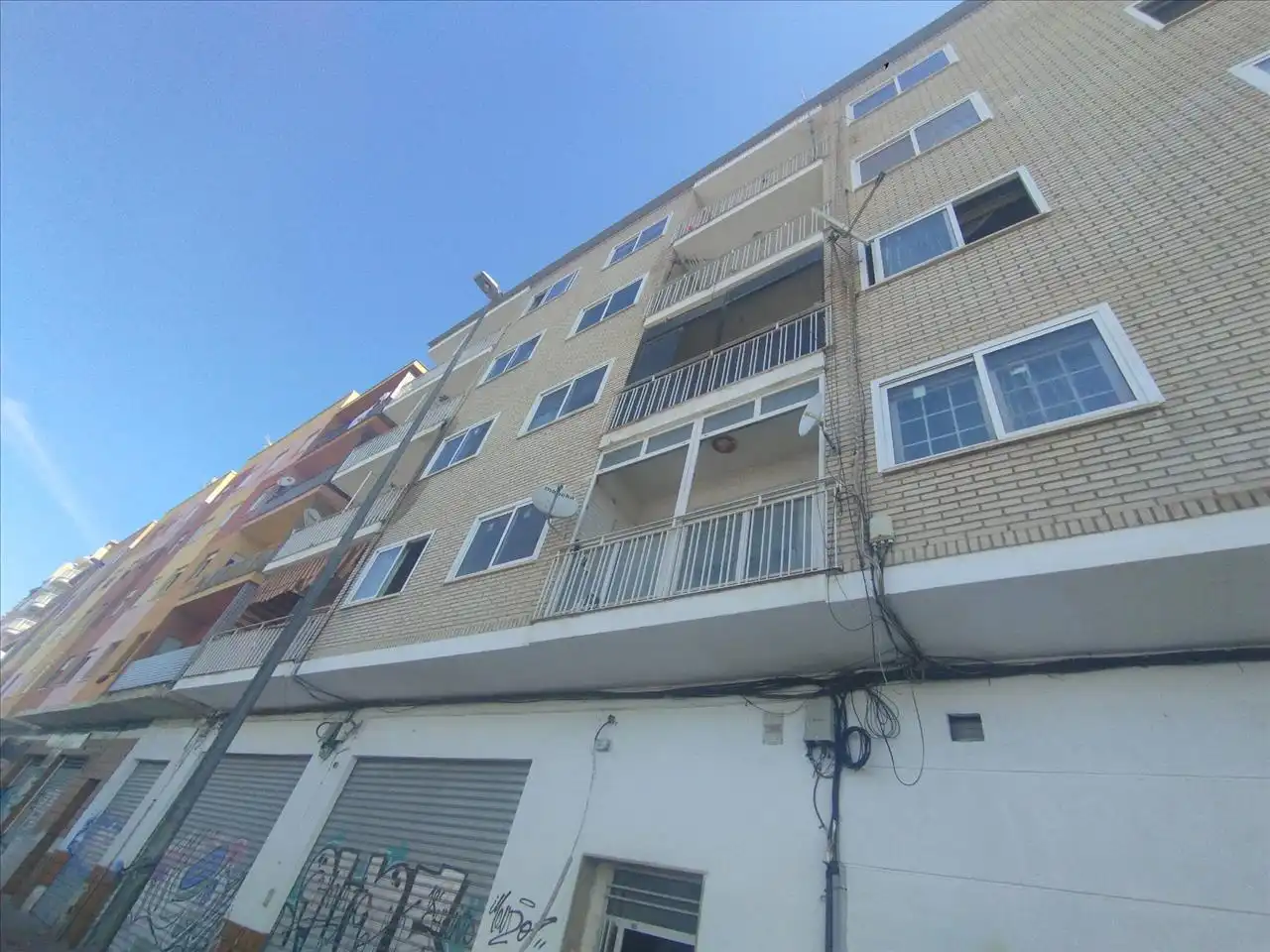 Vista exterior de Piso en venta en Molina de Segura con Terraza