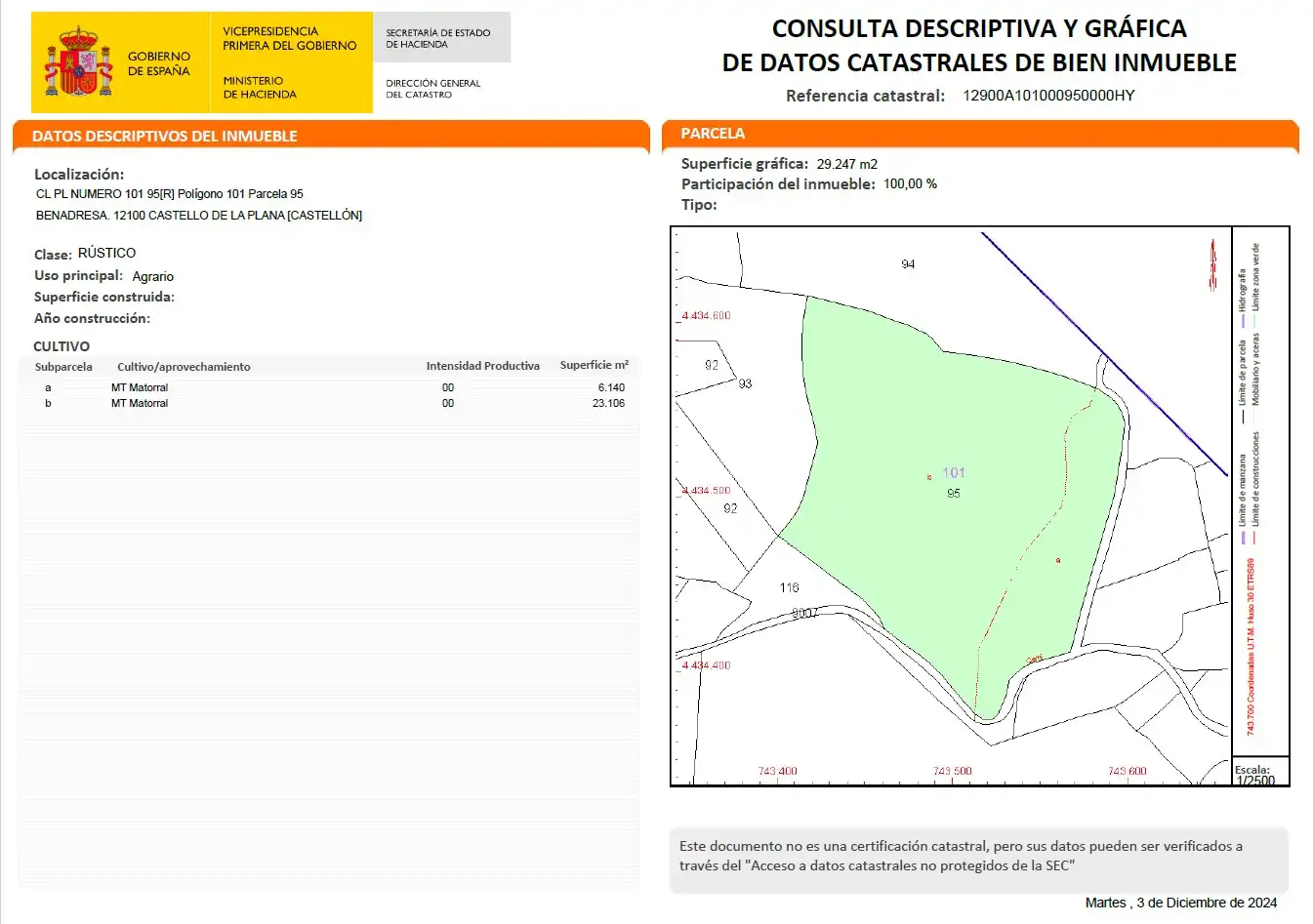 Terreno rustico in vendita a Oeste, imagen 7