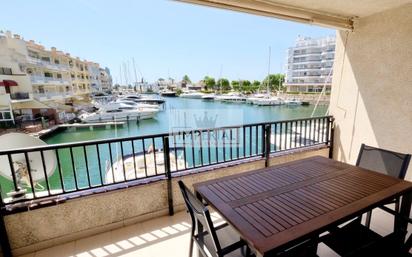 Terrace of Flat for sale in Empuriabrava  with Air Conditioner and Terrace