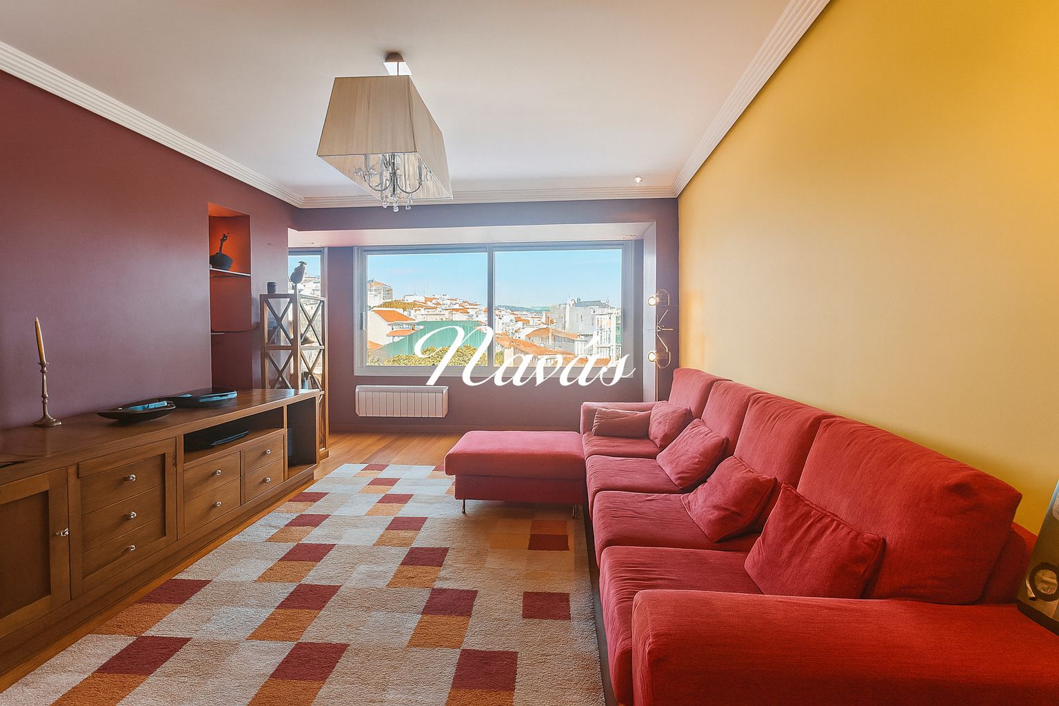 Sala de estar de Piso en venta en Vigo  con Amueblado