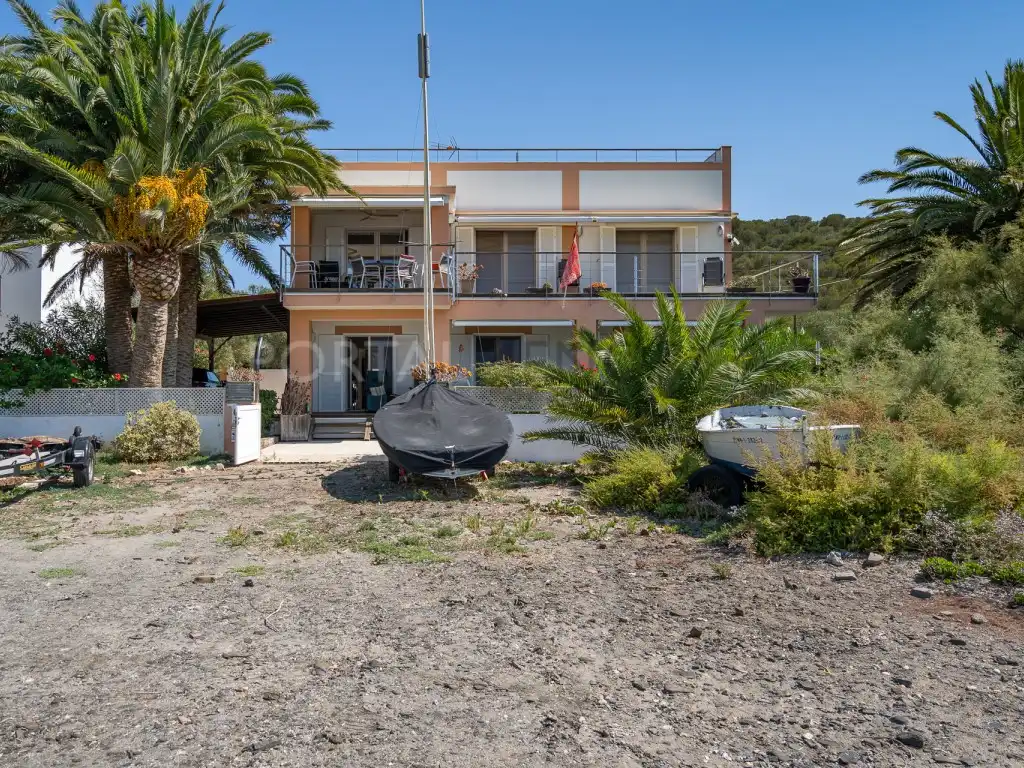 Vista exterior de Casa o chalet en venta en Maó - Mahón con Aire acondicionado, Terraza y Piscina