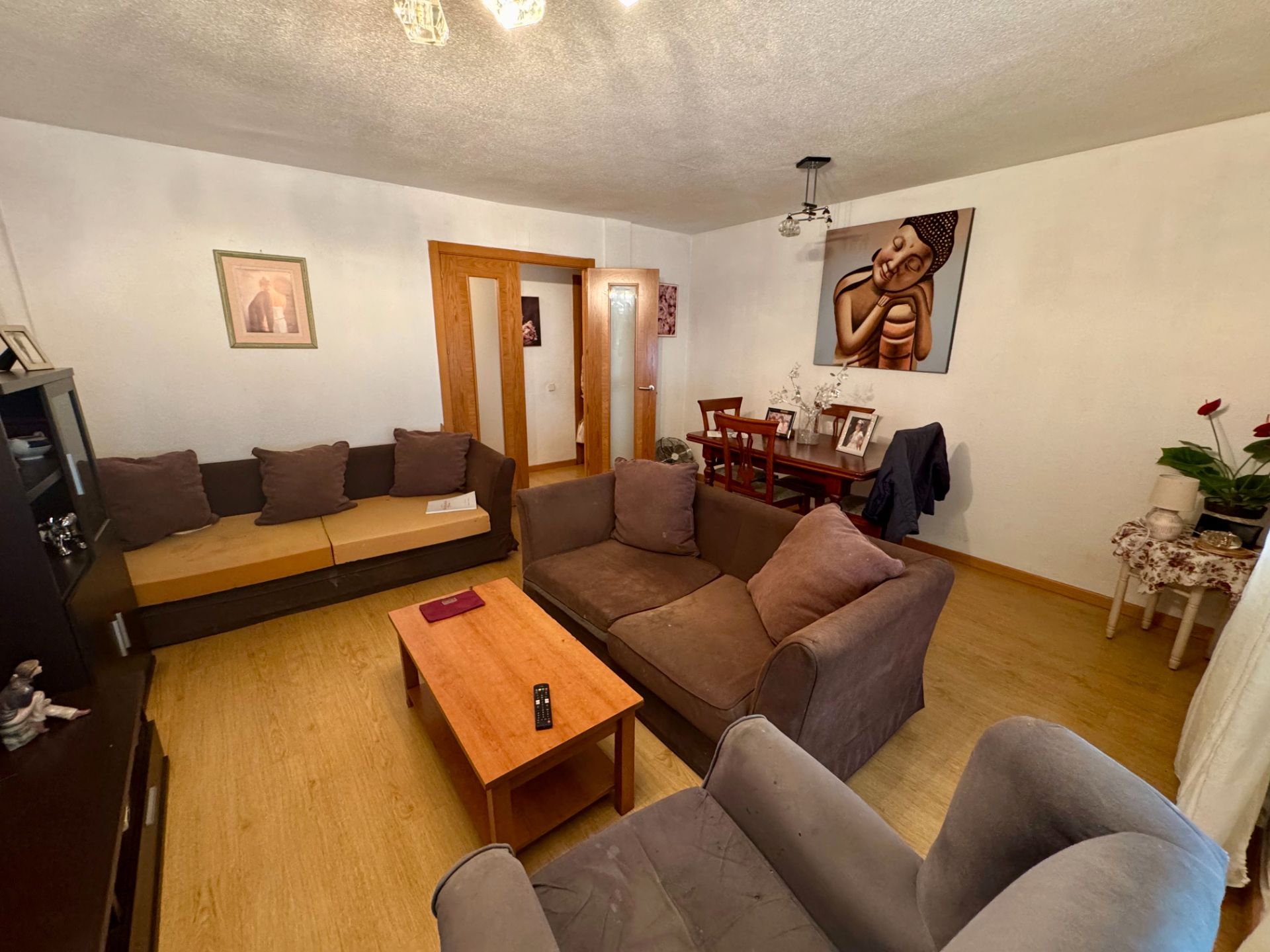 Living room of Flat for sale in Coslada  with Heating, Terrace and Storage room