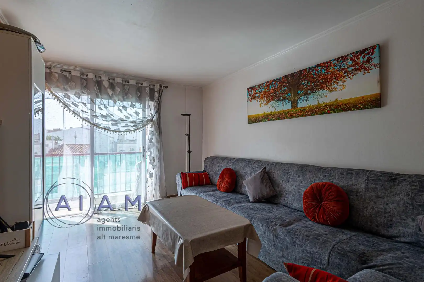 Sala d'estar de Pis en venda en Calella amb Aire condicionat, Calefacció i Parquet