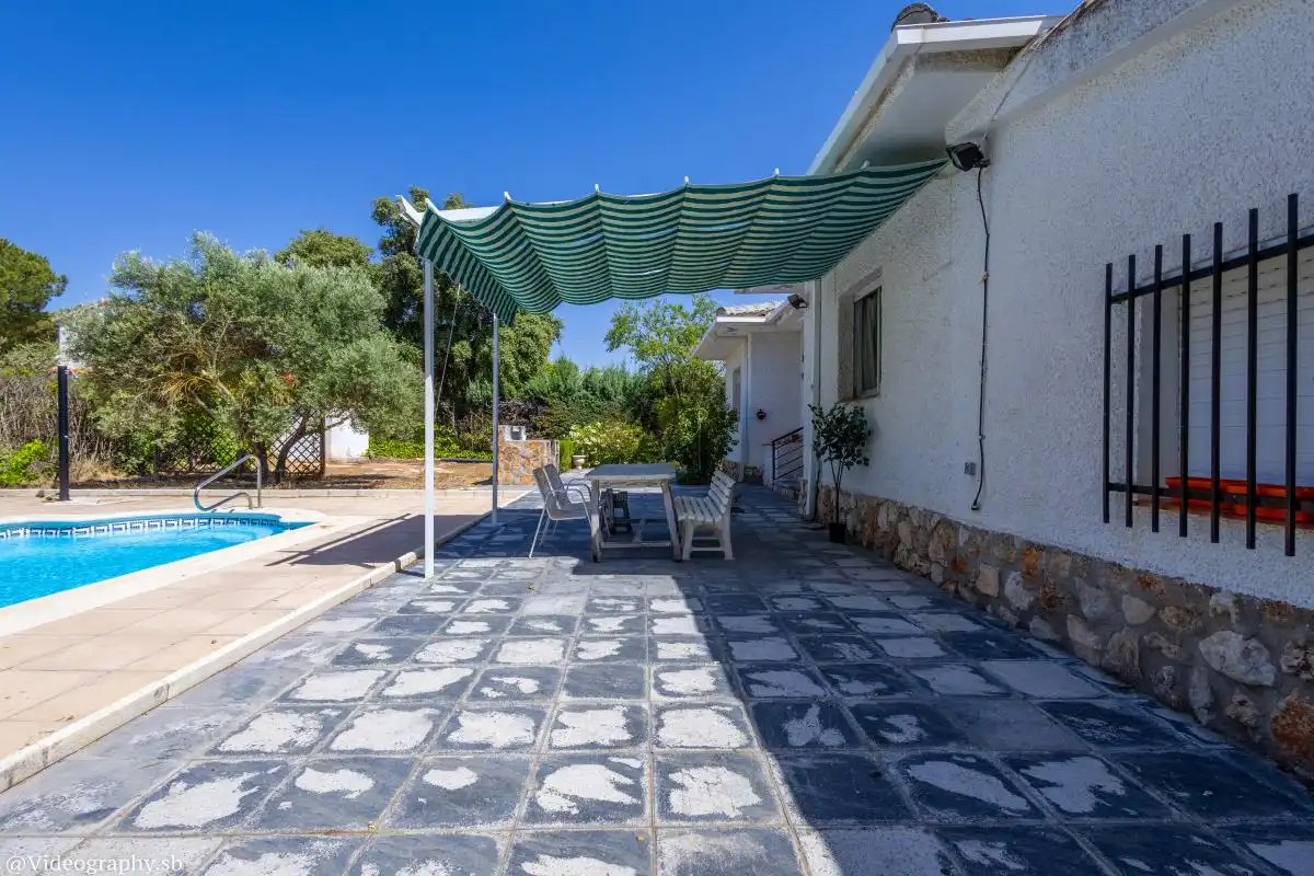 Terrace of Houses for sale in Nuevo Baztán  with Heating, Private garden and Swimming Pool
