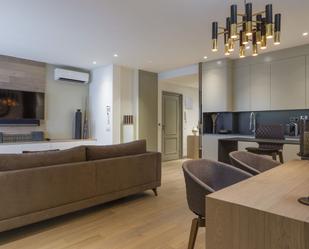 Living room of Flat to rent in  Toledo Capital  with Air Conditioner, Furnished and TV